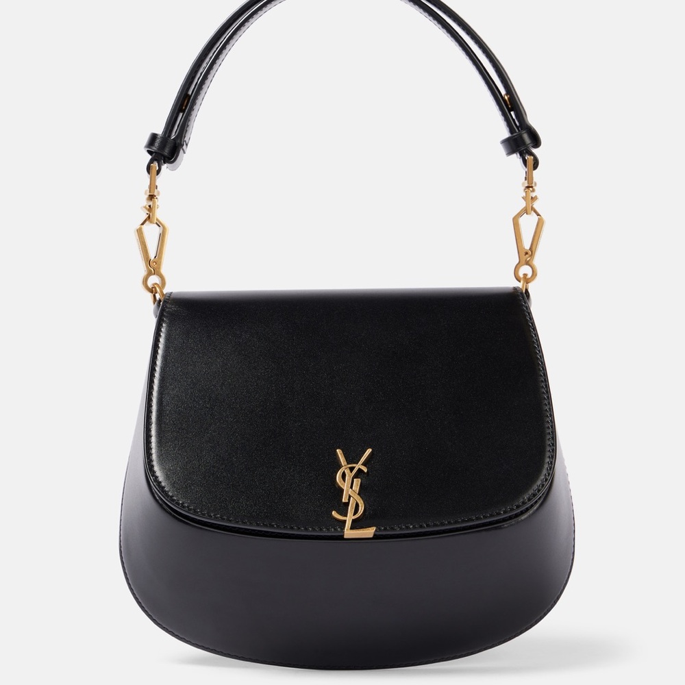 This is a Saint Laurent Mini Voltaire shoulder bag.
